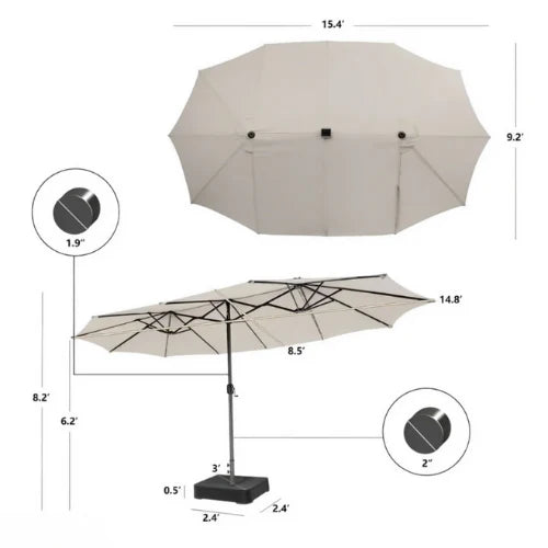 Breezy Backyard ~ BreezeDome Smart Umbrella